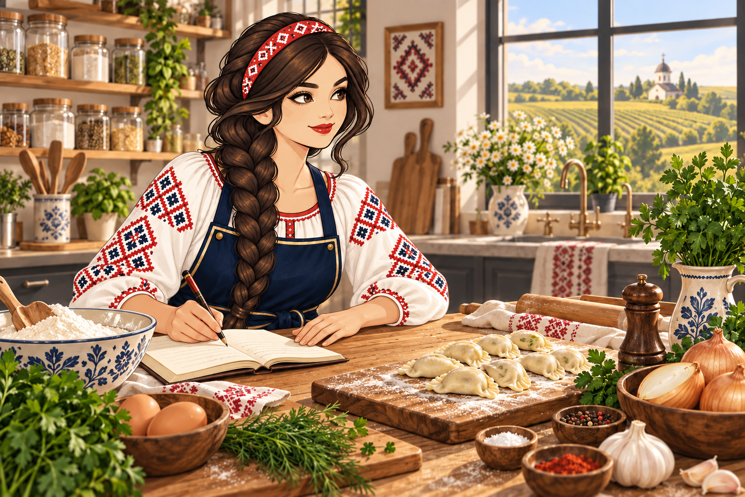 Ileana dezvoltă o rețetă cu ingrediente naturale